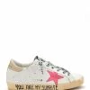 Golden Goose Baskets Superstar Cuir Blanc Rose Fluo -Golden Goose-boutique 040 img 5222223201285 1