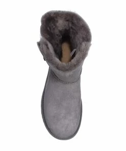 Ugg Boots Bailey Button Gris -Golden Goose-boutique 08.10.15 17