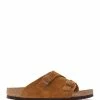 Birkenstock Mules Zürich VL Cuir Suédé Mink -Golden Goose-boutique 1023842 side