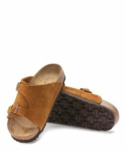 Birkenstock Mules Zürich VL Cuir Suédé Mink -Golden Goose-boutique 1023842 sole