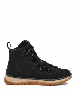 Ugg Bottines Lakesider Heritage Cuir Suédé Noir