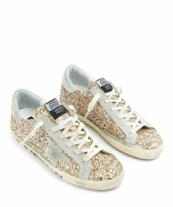 Golden Goose Baskets Superstar Have A Golden Day Glitter Doré, Exclusivité Lulli -Golden Goose-boutique 1217 1