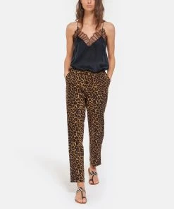 K.jacques Tongs Ganges Cuir Pul Noir Horsy Zèbre -Golden Goose-boutique 152 2