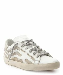 Golden Goose Baskets Superstar Drapeau Cuir Blanc Platinum -Golden Goose-boutique 1599 5222223199933 2