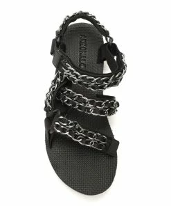 ARIZONA LOVE Sandales Trekky Trio Chain Argenté -Golden Goose-boutique 1941 5222222844469 1 1