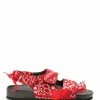 ARIZONA LOVE Sandales Apache Bandana Rouge -Golden Goose-boutique 1957 1