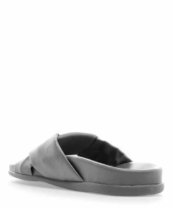 Ancient Greek Sandals Mules Whitney Satin Noir -Golden Goose-boutique 237 5207188790746black