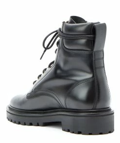 Isabel Marant Bottines Campa Cuir De Veau Noir -Golden Goose-boutique 251 3613613732182 1