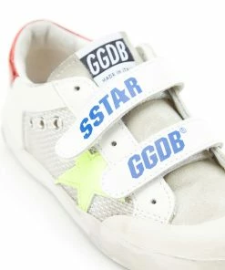 Golden Goose Baskets Enfant Old School Cuir Blanc Rouge 9 Golden Goose Baskets Enfant Old School Cuir Blanc Rouge -Golden Goose-boutique 262 img 5222223034272 1