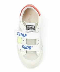 Golden Goose Baskets Enfant Old School Cuir Blanc Rouge 7 Golden Goose Baskets Enfant Old School Cuir Blanc Rouge -Golden Goose-boutique 263 img 5222223034272 1