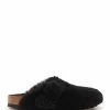 Birkenstock Sabots Boston Fourrure Teddy Noir -Golden Goose-boutique 294 5222223318488 1