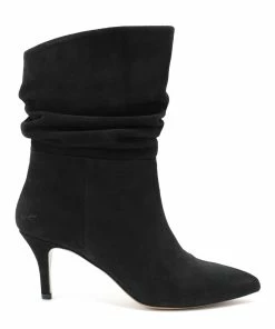 JEANNE VOULAND Bottines Badi 70 Cuir Suédé Noir