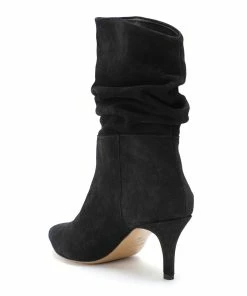 JEANNE VOULAND Bottines Badi 70 Cuir Suédé Noir -Golden Goose-boutique 360 jvbadi7ono