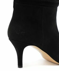 JEANNE VOULAND Bottines Badi 70 Cuir Suédé Noir -Golden Goose-boutique 366 jvbadi7ono