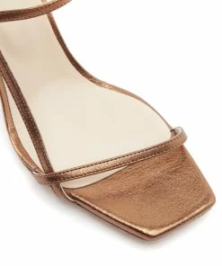Sandales Sublim Double Cuir Bronze, Collaboration Jeanne Vouland X Véronika Loubry -Golden Goose-boutique 433 jvsublimdoubbr 1