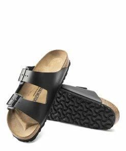 Birkenstock Mules Arizona Cuir Noir, Modèle Étroit -Golden Goose-boutique 51191 sole