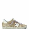 Golden Goose Baskets Superstar Cuir Glitter Doré 2 Golden Goose Baskets Superstar Cuir Glitter Doré -Golden Goose-boutique 559 5222223026833