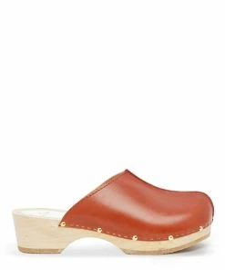 Sabot Youyou Sabots Yssa Bois Cuir Caramel