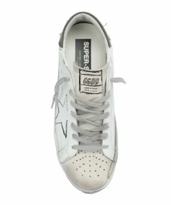 Golden Goose Baskets Homme Superstar Cuir Blanc Kaki 7 Golden Goose Baskets Homme Superstar Cuir Blanc Kaki -Golden Goose-boutique 782 1