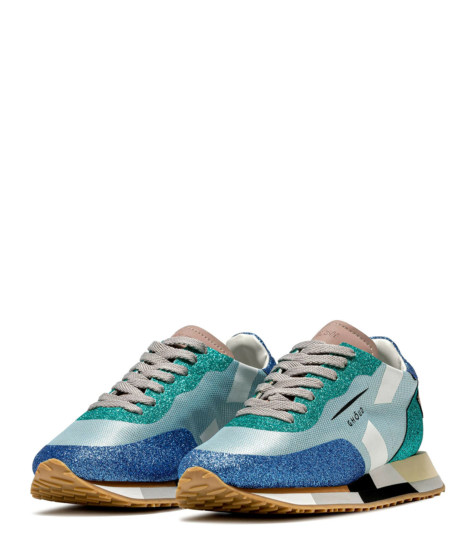 GHOUD VENICE Baskets Running Cuir Multi Rush Bleu Sky 5 GHOUD VENICE Baskets Running Cuir Multi Rush Bleu Sky – Image 3