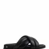 ANINE BING Mules Lizzie Cuir Noir -Golden Goose-boutique ab lizzie slides puffy strap blacka 14 4028 007 1008