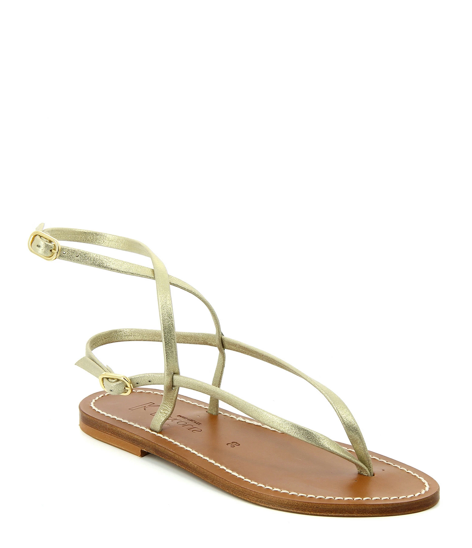 K.jacques Sandales Abako Cuir Velam Platine 4 K.jacques Sandales Abako Cuir Velam Platine – Image 2