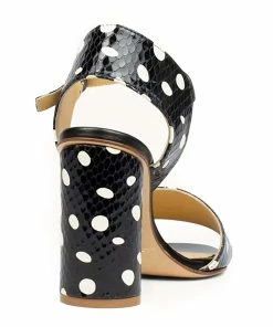 Atelier Content Sandales Waletta Cuir Noir Pois Blanc 12 Atelier Content Sandales Waletta Cuir Noir Pois Blanc -Golden Goose-boutique ac231004 waletta dots back 1100x 1