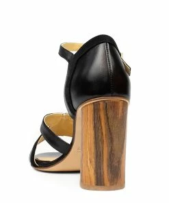 Atelier Content Sandales Wanita Cuir Noir 12 Atelier Content Sandales Wanita Cuir Noir -Golden Goose-boutique ac231006 wanita black back 1100x
