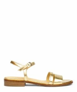 Atelier Content Sandales Wilder Cuir Doré