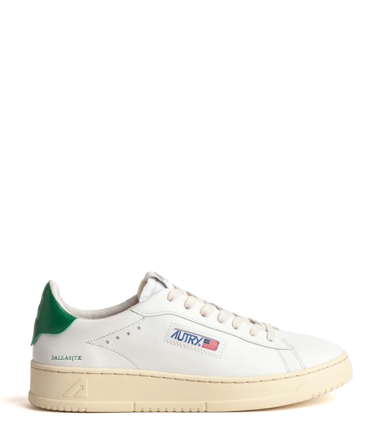 AUTRY Baskets Dallas Low Cuir Blanc 3 AUTRY Baskets Dallas Low Cuir Blanc