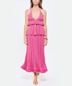 Aeyde Sandales à Talons Olga Cuir Doré -Golden Goose-boutique aeyde look20220524 202 2