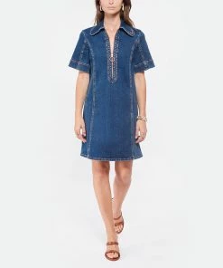 Aeyde Sandales à Talons Barbara Cuir Cognac -Golden Goose-boutique aeyde look20220524 344