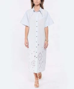 Aeyde Sandales à Talons Issa Cuir Crème -Golden Goose-boutique aeyde look20220524 417 2