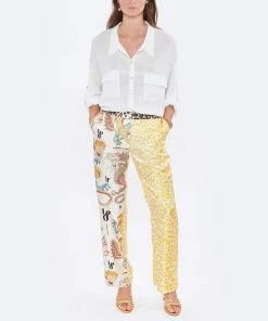 Aeyde Sandales à Talons Olga Cuir Doré -Golden Goose-boutique aeyde look20220531 286 2