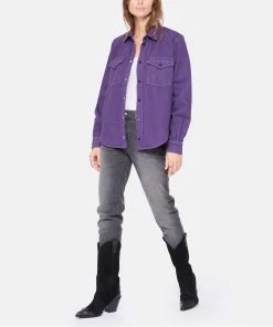 Aeyde Bottines Santiag Ariel Cuir Suédé Noir -Golden Goose-boutique aeyde look20221007 75