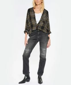 Aeyde Bottines Santiag Bea Cuir Noir -Golden Goose-boutique aeyde look20221027 389