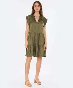 Aeyde Sandales à Talons Anni Cuir Noisette -Golden Goose-boutique aeyde look20230110 162 1