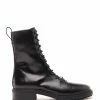 Aeyde Bottines Isabel Cuir Noir