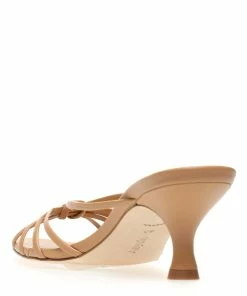 Aeyde Sandales à Talons Olga Cuir Noisette -Golden Goose-boutique aeyde51445 pck20230109 3 2