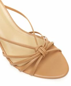 Aeyde Sandales à Talons Olga Cuir Noisette -Golden Goose-boutique aeyde51445 pck20230109 4 2 scaled