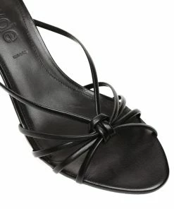 Aeyde Sandales à Talons Olga Cuir Noir -Golden Goose-boutique aeyde51446 pck20230109 4 1 scaled