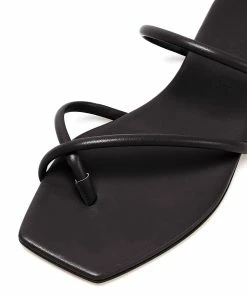 Aeyde Sandales Mina Cuir Noir -Golden Goose-boutique aeyde mina nappa leather black 4