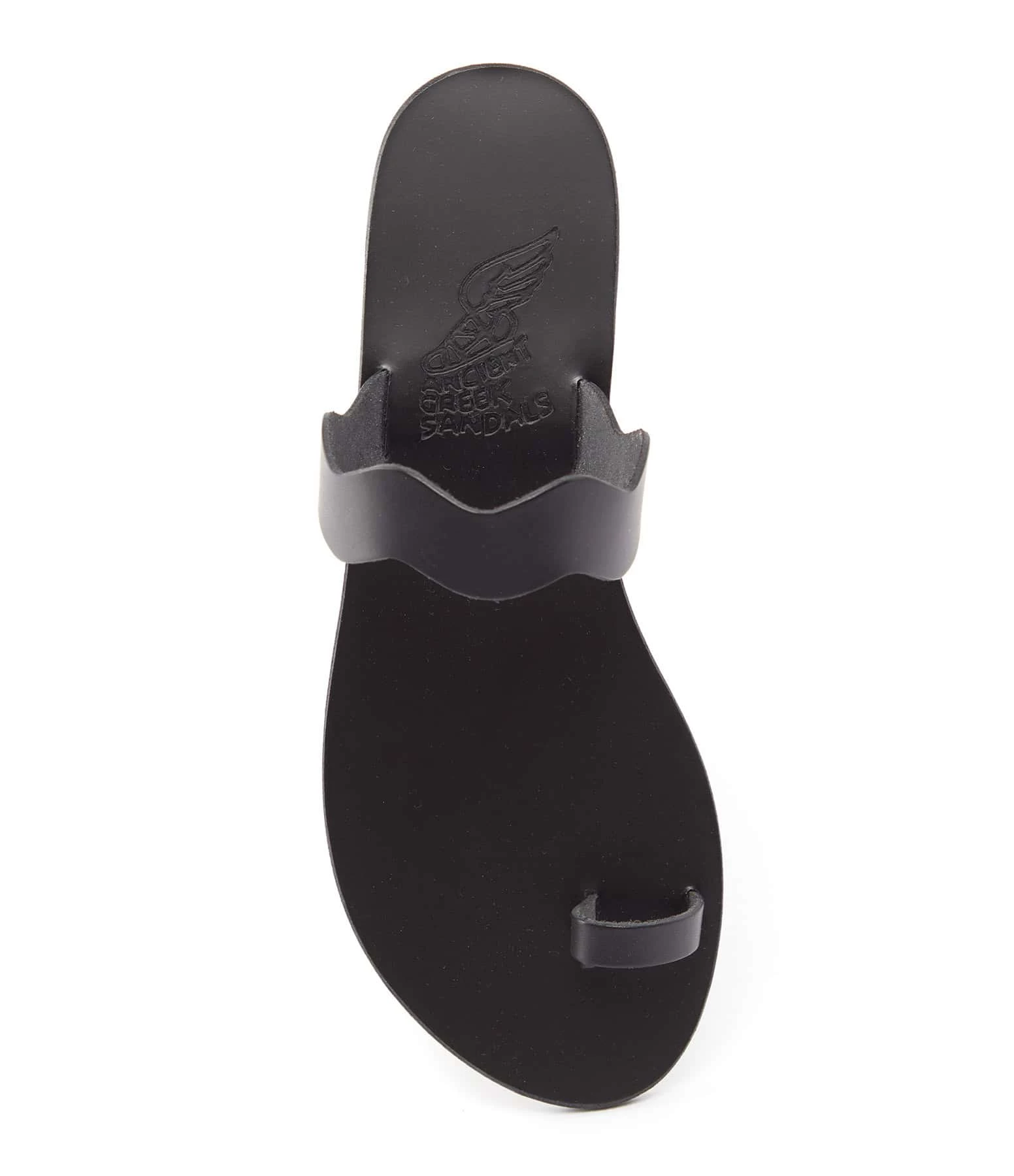 Ancient Greek Sandals Sandales Thasos Cuir Noir 4 Ancient Greek Sandals Sandales Thasos Cuir Noir – Image 2