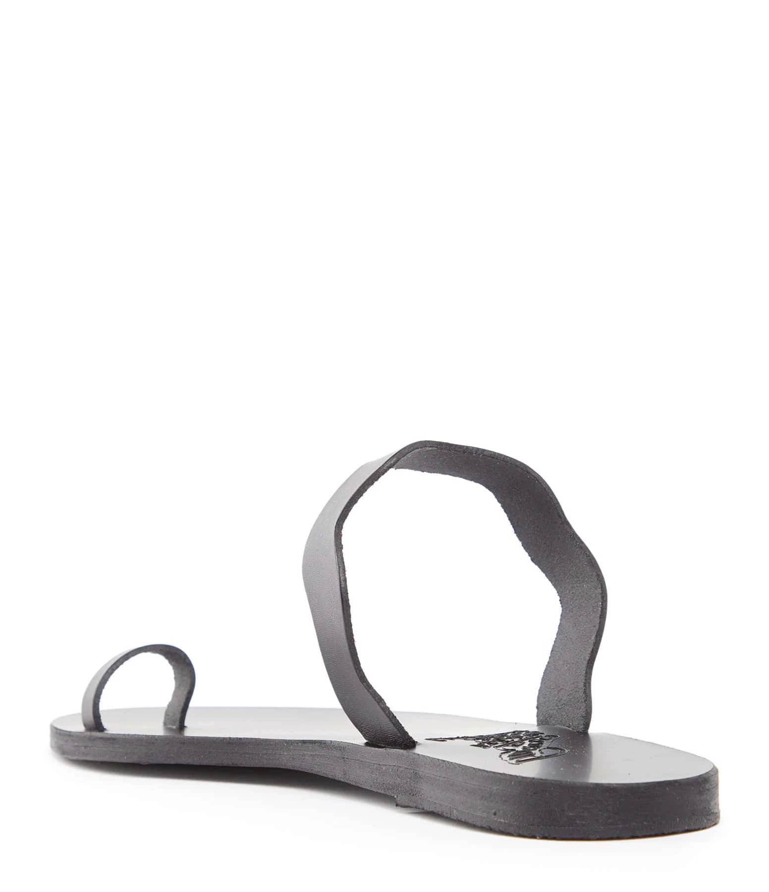 Ancient Greek Sandals Sandales Thasos Cuir Noir 5 Ancient Greek Sandals Sandales Thasos Cuir Noir – Image 3