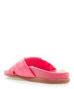 Ancient Greek Sandals Mules Whitney Satin Fuchsia -Golden Goose-boutique ags1148169 pck20221206 3
