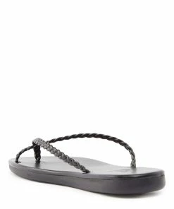 Ancient Greek Sandals Sandales Ioulia Cuir Noir -Golden Goose-boutique ags1148171 pck20221206 3