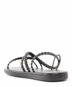 Ancient Greek Sandals Sandales Maya Cuir Noir -Golden Goose-boutique ags1148172 pck20221206 3