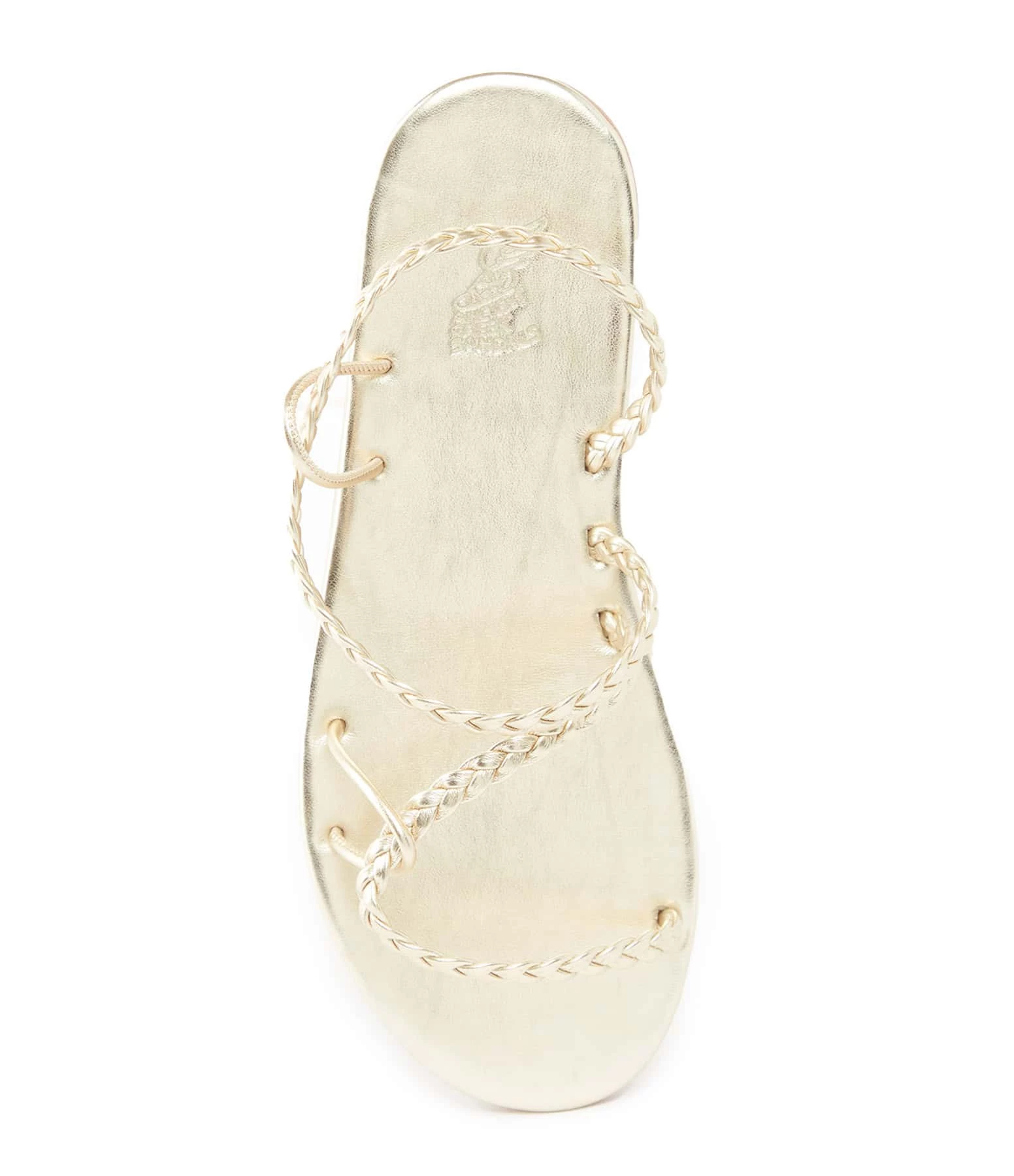 Ancient Greek Sandals Sandales Maya Cuir Platinum 4 Ancient Greek Sandals Sandales Maya Cuir Platinum – Image 2