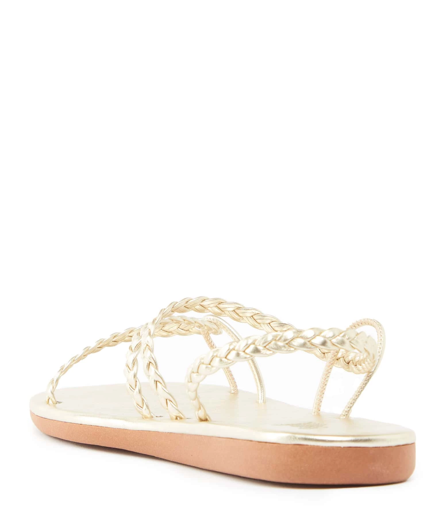 Ancient Greek Sandals Sandales Maya Cuir Platinum 5 Ancient Greek Sandals Sandales Maya Cuir Platinum – Image 3