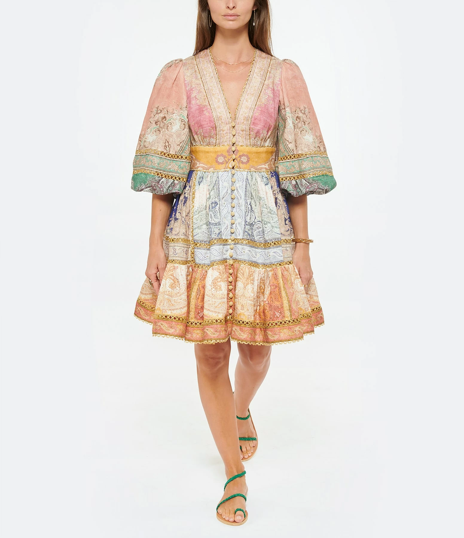 Ancient Greek Sandals Sandales Eleftheria Vert 8 Ancient Greek Sandals Sandales Eleftheria Vert – Image 6